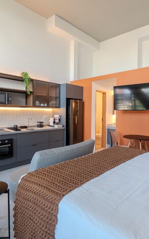 Studio para alugar com 37m², 1 quarto e sem vaga Studio para alugar com 37m², 1 quarto e sem vagaStudio