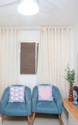 Apartamento à venda com 60m², 2 quartos e sem vagaSala