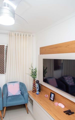Apartamento à venda com 60m², 2 quartos e sem vagaSala
