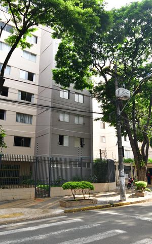 Apartamento para alugar com 60m², 2 quartos e 1 vagaFachada do Prédio