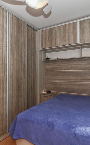 Apartamento à venda com 45m², 1 quarto e 1 vagaQuarto