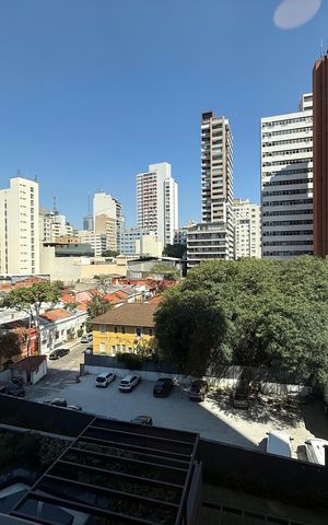 Studio para alugar com 31m², 1 quarto e sem vaga Studio para alugar com 31m², 1 quarto e sem vagavista varanda