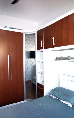 Apartamento à venda com 60m², 3 quartos e 2 vagasQuarto 1 - Suíte