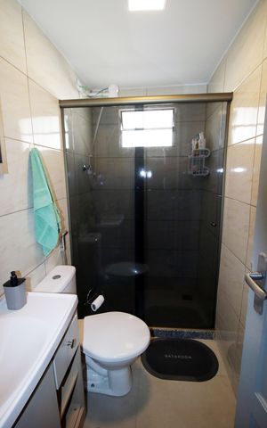 Apartamento à venda com 60m², 3 quartos e 2 vagasBanheiro da Suíte 1