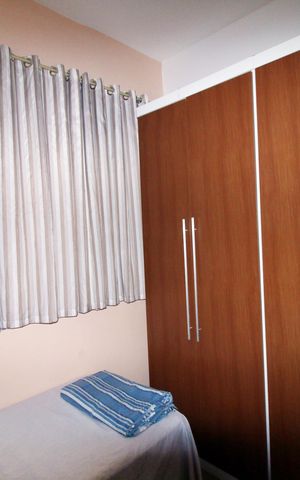 Apartamento à venda com 60m², 3 quartos e 2 vagasQuarto 2