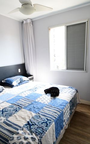 Apartamento à venda com 90m², 3 quartos e 2 vagasQuarto 3 - Suíte