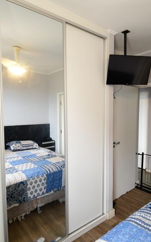 Apartamento à venda com 90m², 3 quartos e 2 vagasQuarto 3 - Suíte
