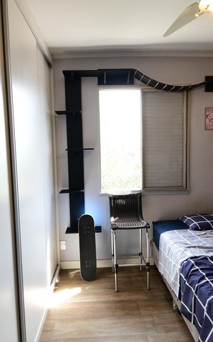 Apartamento à venda com 90m², 3 quartos e 2 vagasQuarto 1