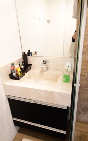 Apartamento à venda com 90m², 3 quartos e 2 vagasBanheiro Social