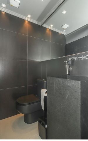 Apartamento à venda com 107m², 2 quartos e 2 vagasBanheiro Social