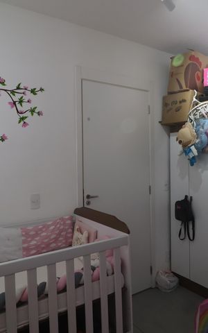 Apartamento à venda com 57m², 2 quartos e 1 vagaQuarto 2