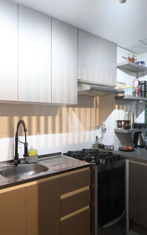 Apartamento à venda com 57m², 2 quartos e 1 vagaCozinha e Área de Serviço
