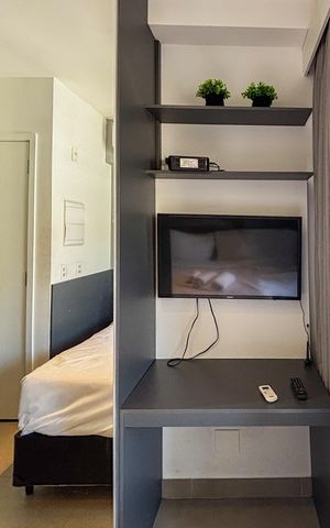 Studio para alugar com 35m², 1 quarto e sem vaga