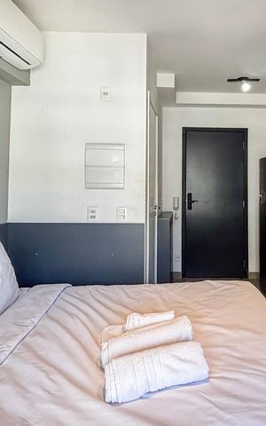 Studio para alugar com 35m², 1 quarto e sem vaga