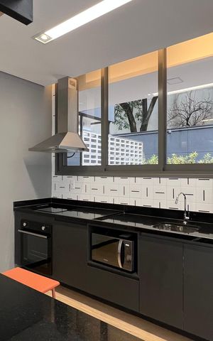 Studio à venda com 34m², 1 quarto e sem vaga Studio à venda com 34m², 1 quarto e sem vagaSalão de Festas