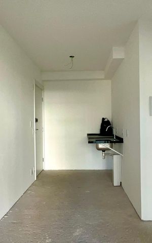 Studio à venda com 34m², 1 quarto e sem vaga Studio à venda com 34m², 1 quarto e sem vagaSala