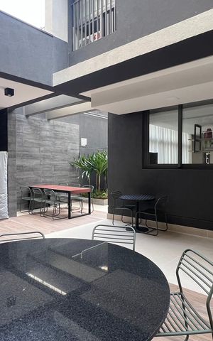 Studio à venda com 34m², 1 quarto e sem vaga Studio à venda com 34m², 1 quarto e sem vagaChurrasqueira