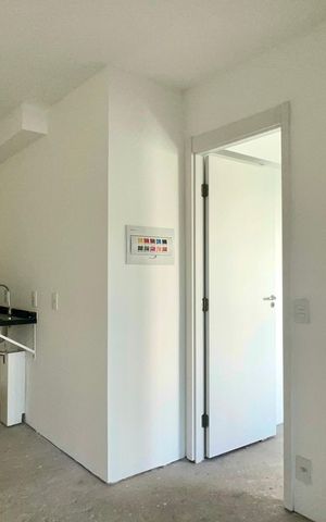 Studio à venda com 34m², 1 quarto e sem vaga Studio à venda com 34m², 1 quarto e sem vagaSala