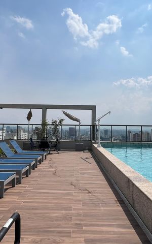 Studio à venda com 34m², 1 quarto e sem vaga Studio à venda com 34m², 1 quarto e sem vagaPiscina
