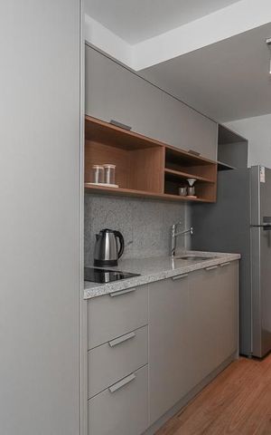 Studio à venda com 25m², 0 quarto e sem vagaQuarto / Sala / Cozinha