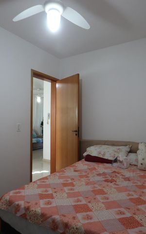 Apartamento à venda com 45m², 2 quartos e 1 vagaQuarto 1
