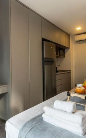 Apartamento à venda com 21m², 1 quarto e sem vagaSala / Quarto