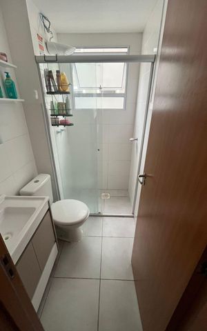 Apartamento à venda com 47m², 2 quartos e 1 vaga Apartamento à venda com 47m², 2 quartos e 1 vagaBanheiro