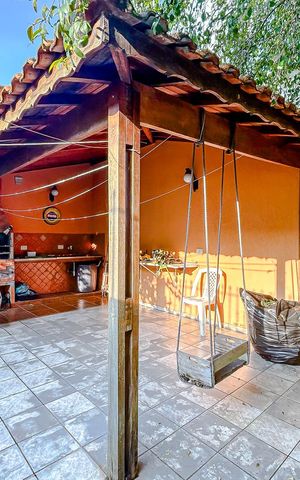 Casa à venda com 248m², 3 quartos e 3 vagasÁrea gourmet