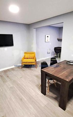 Studio à venda com 24m², 1 quarto e sem vaga