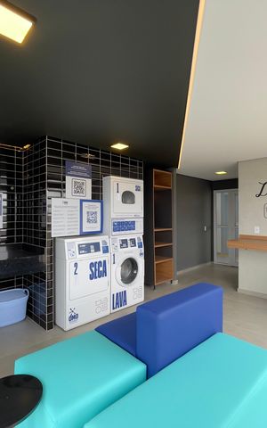 Apartamento à venda com 38m², 2 quartos e sem vaga Apartamento à venda com 38m², 2 quartos e sem vagaÁrea Comum - Lavanderia