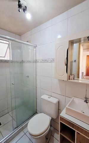 Apartamento para alugar com 47m², 2 quartos e 1 vaga Apartamento para alugar com 47m², 2 quartos e 1 vagaBanheiro