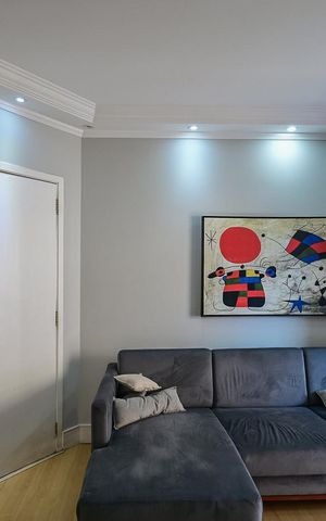 Apartamento à venda com 78m², 3 quartos e 2 vagasSala