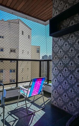 Apartamento à venda com 78m², 3 quartos e 2 vagasVaranda