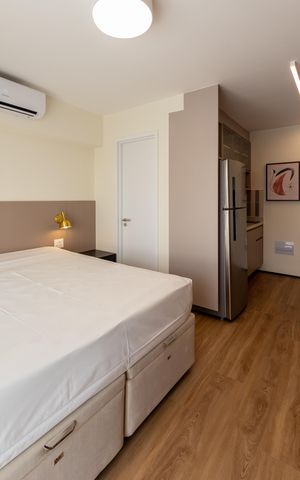 Studio para alugar com 25m², 1 quarto e sem vaga