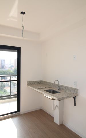 Studio para alugar com 26m², 1 quarto e sem vagaSala / Cozinha