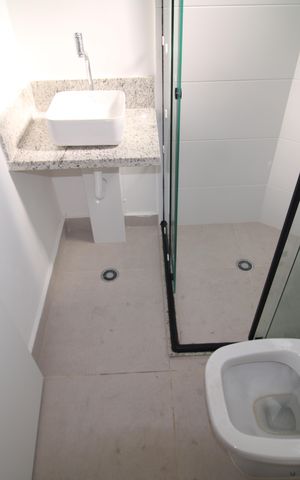 Studio para alugar com 26m², 1 quarto e sem vagaBanheiro