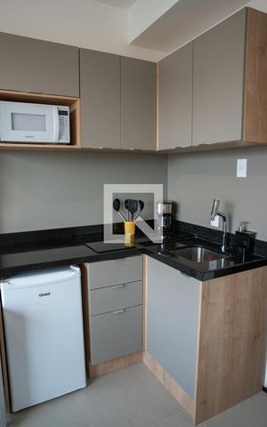 Apartamento para alugar com 17m², 1 quarto e sem vaga Apartamento para alugar com 17m², 1 quarto e sem vagaCozinha