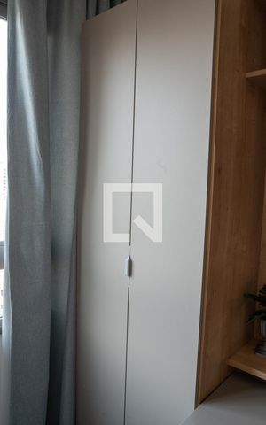 Apartamento para alugar com 17m², 1 quarto e sem vagaQuarto