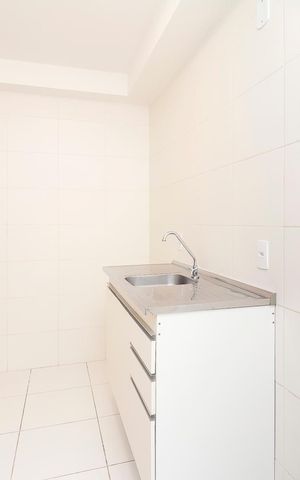 Apartamento à venda com 40m², 2 quartos e sem vagaCozinha e Área de Serviço