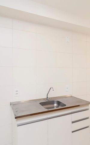 Apartamento à venda com 40m², 2 quartos e sem vagaCozinha e Área de Serviço