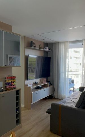 Apartamento à venda com 60m², 3 quartos e 1 vaga Apartamento à venda com 60m², 3 quartos e 1 vagaSala