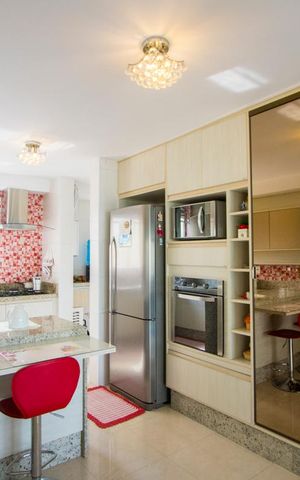 Apartamento à venda com 128m², 3 quartos e 3 vagas Apartamento à venda com 128m², 3 quartos e 3 vagasCozinha