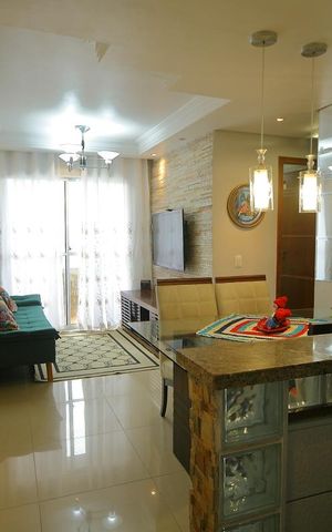 Apartamento à venda com 55m², 2 quartos e 1 vagaSala
