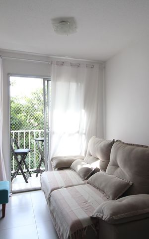 Apartamento para alugar com 52m², 2 quartos e 1 vagaSala