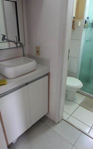 Apartamento para alugar com 52m², 2 quartos e 1 vagaBanheiro