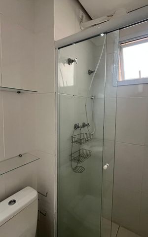 Apartamento à venda com 50m², 2 quartos e 2 vagas Apartamento à venda com 50m², 2 quartos e 2 vagasBanheiro
