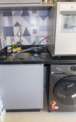Apartamento à venda com 94m², 3 quartos e 2 vagas Apartamento à venda com 94m², 3 quartos e 2 vagasÁrea de Serviço