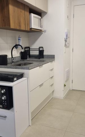 Apartamento para alugar com 32m², 1 quarto e sem vaga Apartamento para alugar com 32m², 1 quarto e sem vagaCozinha