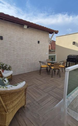 Casa à venda com 150m², 2 quartos e 2 vagas Casa à venda com 150m², 2 quartos e 2 vagasÁrea externa