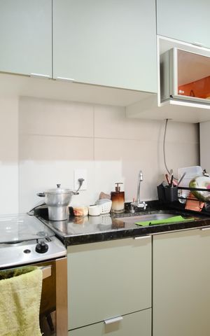 Apartamento à venda com 35m², 2 quartos e sem vagaCozinha e Área de Serviço